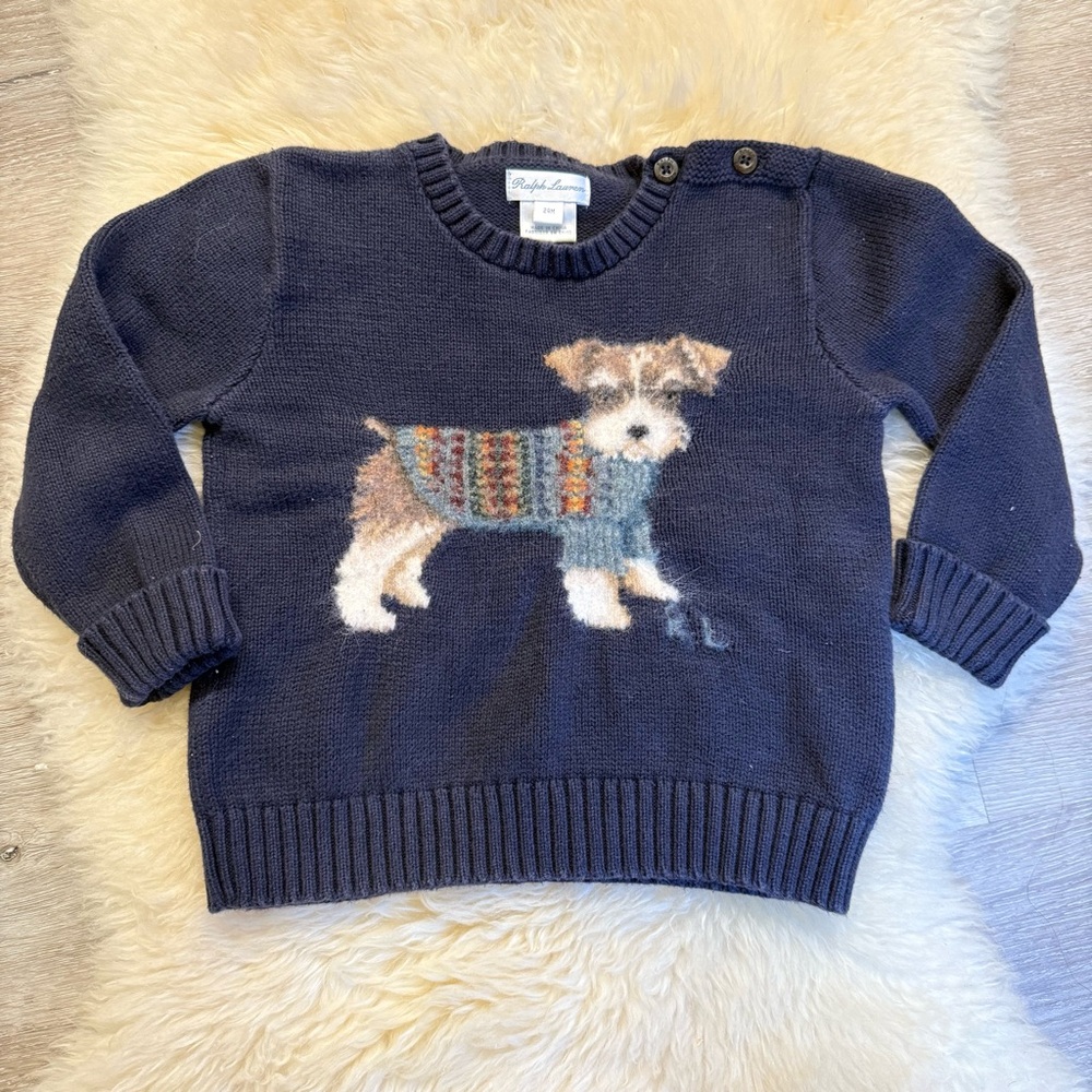 Ralph Lauren Knit Sweater 24 mos.